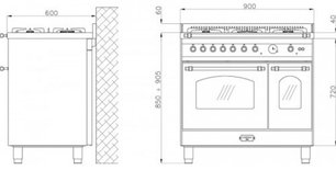 Варочный центр Lofra RBID96MFTE BR фото 3 в Тюмени