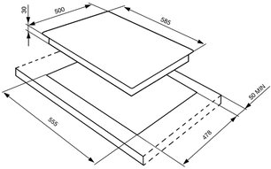 Варочная панель Smeg SR804PXG9 фото 2 в Тюмени