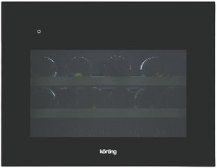 Встраиваемый винный шкаф Korting KFW 501 SL GN фото