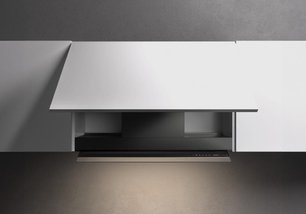 Вытяжка Фалмек Virgola Touch NRS 90 black (900) фото 2 в Тюмени Вытяжка Falmec Virgola Touch NRS 90 black (900) фото 2 в Тюмени