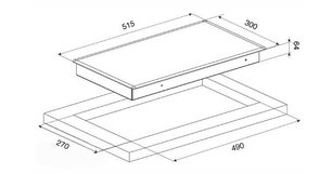Варочная панель SMEG SI3321B фото 2 в Тюмени