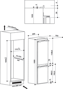Встраиваемый холодильник KitchenAid KCBDS20701 фото 2 в Тюмени