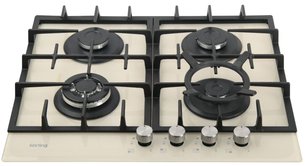 Газовая стеклянная варочная панель Korting HGG 635 CTB фото 2 в Тюмени