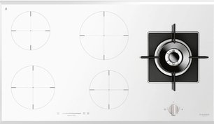 Газо-электрическая панель Fulgor Milano CH 905 ID TS G DWK WH фото в Тюмени