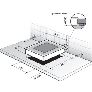 Модульная система De Dietrich DTE 1028 X фото 2 в Тюмени