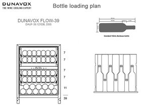 Встраиваемый винный шкаф Dunavox DAUF-39.121DC фото в Тюмени