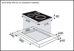 Индукционная варочная панель Brandt BPI264HSW фото 3 в Тюмени