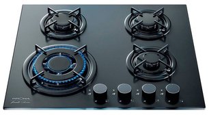 Газовая варочная поверхность KRONA CORTESIA 60 BL фото 2 в Тюмени