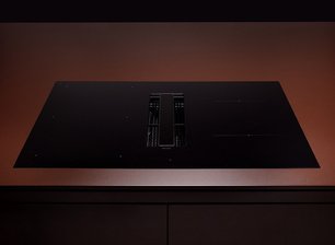 Варочная панель с вытяжкой Falmec ZERO 84 VETRO NERO фото 2 в Тюмени