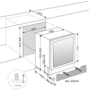 Винный шкаф Pando PBE 89-66 фото 3 в Тюмени