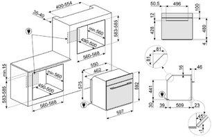 Духовой шкаф Смег SOP6102S2PG фото 4 в Тюмени Духовой шкаф Smeg SOP6102S2PG фото 4 в Тюмени