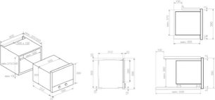 Встраиваемая микроволновая печь Pando PHM-950R фото 3 в Тюмени