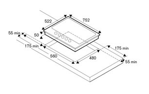 Газовая варочная панель Bertazzoni P755CHERAX фото 4 в Тюмени