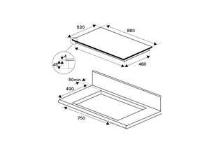 Варочная панель Bertazzoni P906IM3G5NE фото 4 в Тюмени