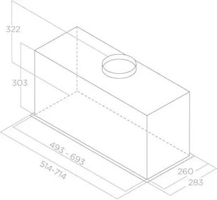 Встраиваемая вытяжка Элика LANE SENSOR IX/A/52 фото 3 в Тюмени Встраиваемая вытяжка Elica LANE SENSOR IX/A/52 фото 3 в Тюмени