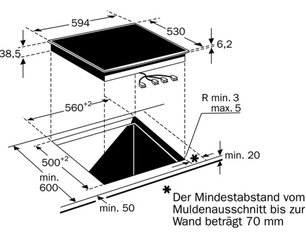 Зависимая варочная панель Neff M1443A0 фото 2 в Тюмени