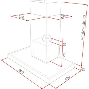 Вытяжка Тека DPL 90 STAINLESS STEEL фото 2 в Тюмени Вытяжка Teka DPL 90 STAINLESS STEEL фото 2 в Тюмени