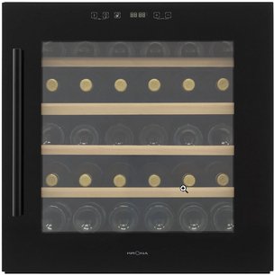 Встраиваемый винный шкаф Krona BADEN 60/30 BL фото в Тюмени