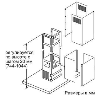 Вытяжка Нефф I79F67N5 фото 3 в Тюмени Вытяжка Neff I79F67N5 фото 3 в Тюмени