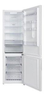 Двухкамерный холодильник Maunfeld MFF200NFSTWE фото 2 в Тюмени