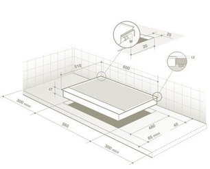 Независимая варочная панель De Dietrich DTE 1114 X фото 2 в Тюмени