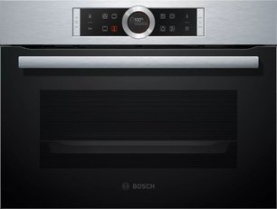 Компактный духовой шкаф Бош CBG675BS3 фото в Тюмени Компактный духовой шкаф Bosch CBG675BS3 фото в Тюмени
