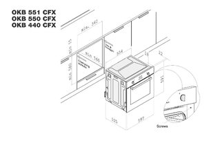 Духовой шкаф Кертинг OKB 551 CFX фото 4 в Тюмени Духовой шкаф Korting OKB 551 CFX фото 4 в Тюмени