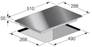 Варочная панель Fulgor Milano CH 302 ID TC WH фото 4 в Тюмени