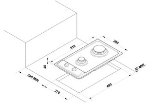 Варочная панель Zigmund Shtain GN 43.31 S фото 3 в Тюмени