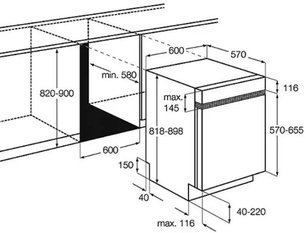 Посудомоечная машина AEG F88060IM0P фото 3 в Тюмени