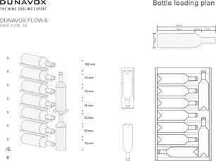 Винный шкаф Dunavox DAUF-8.23B фото 4 в Тюмени