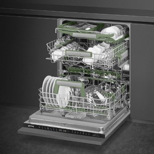Встраиваемая посудомоечная машина Smeg STL7324AQLLW фото 3 в Тюмени