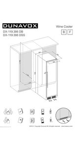 Винный шкаф Dunavox DX-119.386DSS фото 3 в Тюмени