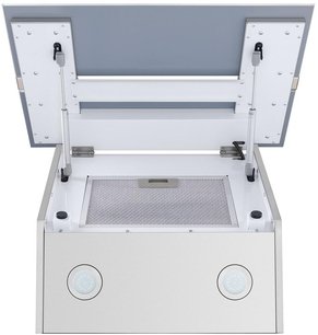 Вытяжка Маунфилд MERSEY 50 Inox Glass white фото 4 в Тюмени Вытяжка Maunfeld MERSEY 50 Inox Glass white фото 4 в Тюмени
