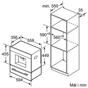 Встраиваемая кофемашина Бош CTL836EC6 фото 4 в Тюмени Встраиваемая кофемашина Bosch CTL836EC6 фото 4 в Тюмени