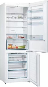 Холодильник с нижней морозильной камерой BOSCH KGN49XW20R фото 2 в Тюмени Холодильник с нижней морозильной камерой BOSCH KGN49XW20R фото 2 в Тюмени