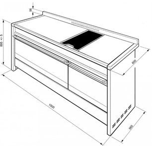 Варочный центр Smeg A5-8 фото 2 в Тюмени