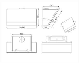 Вытяжка Смег KV26S фото 4 в Тюмени Вытяжка Smeg KV26S фото 4 в Тюмени