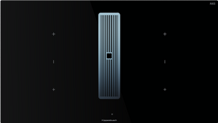 Индукционная варочная панель с вытяжкой Kuppersbusch KMI 9350.0 SR Stainless steel фото в Тюмени