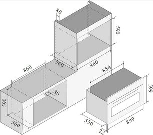 Духовой шкаф Ilve OV90SLKM3/SS фото 2 в Тюмени