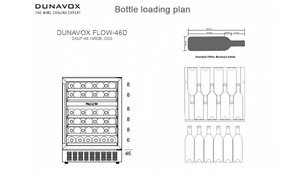 Встраиваемый винный шкаф Dunavox DAUF-46.145DMB фото 4 в Тюмени