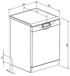 Посудомоечная машина Смег LVS367SX фото 2 в Тюмени Посудомоечная машина Smeg LVS367SX фото 2 в Тюмени