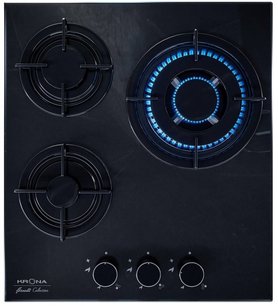 Газовая варочная поверхность KRONA CORTESIA 45 BL фото в Тюмени