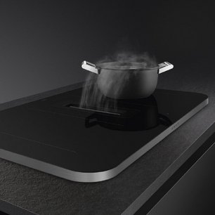 Варочная панель с вытяжкой Smeg HHSL7844X фото 4 в Тюмени
