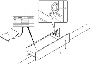 Встраиваемый подогреватель посуды Barazza 1CEEVEN фото 3 в Тюмени