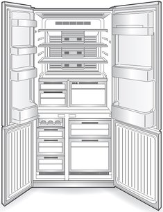 Холодильник Митсубиси MR-LR78EN-GRB-R фото 3 в Тюмени Холодильник Mitsubishi Electric MR-LR78EN-GRB-R фото 3 в Тюмени