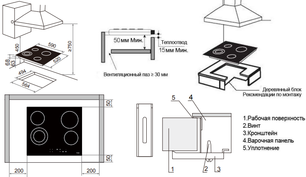 Варочная панель Haier HHX-C64DFB фото 2 в Тюмени