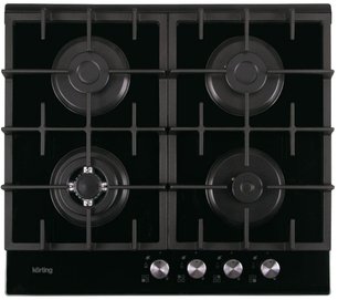 Газовая стеклянная варочная панель Korting HGG 635 CTN фото в Тюмени