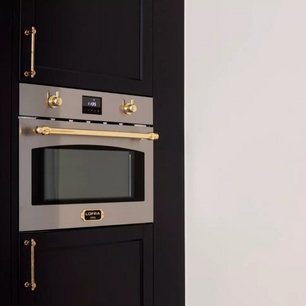 Встраиваемая микроволновая печь Lofra FMRS66ME BRASS фото 4 в Тюмени