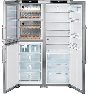Холодильник Либхер SBSes 7155 Premium Vinidor BioFresh NoFrost фото 4 в Тюмени Холодильник Liebherr SBSes 7155 Premium Vinidor BioFresh NoFrost фото 4 в Тюмени